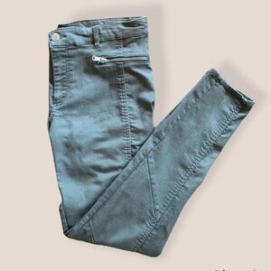 H&M Green Stretchy Skinny Pant